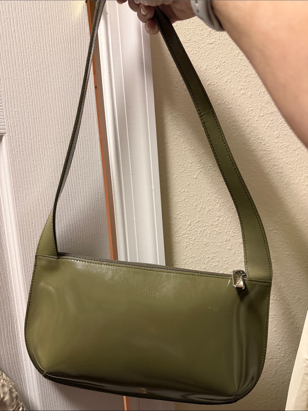 Olive Green Shoulder Bag - Furla